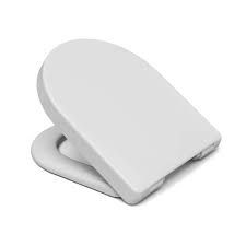 Cedo D-Shape Plastic Toilet Seat - White 578537