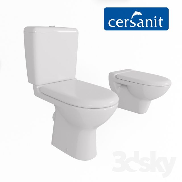 Cersanit IRYDA Toilet Seat Soft Close Toilet seat with Slow closing Hinges K02-015 -
