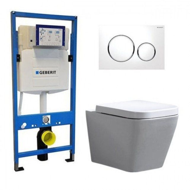 Geberit UP 320 Toilet set Alexandria Sigma20 White Builtin WC