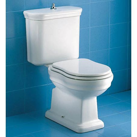 Dolomite Antalia Close-Coupled Toilet Seat and Cover - J0556