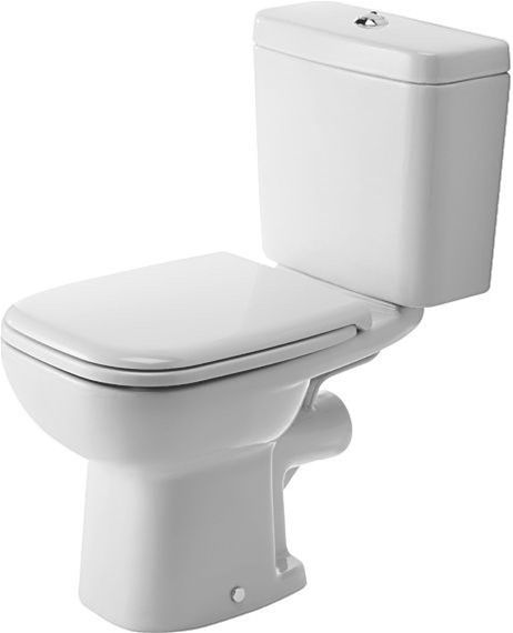 Duravit D-Code Soft Close Toilet Seat and cover with fittings 0067390095