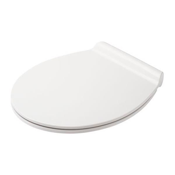 Replacement Fluke SoftClose Toilet Seat and Cover W0 hinge C2702Y: 421 -451 length depending on hinge C0202Y: 426 -456 - MTSd002