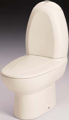 Gala Aurea Toilet Seat and Cover with Fittings 5122001