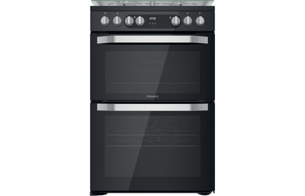 Hotpoint HDM67G9C2CB/UK Dual Fuel Cooker Black