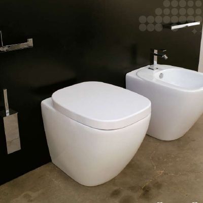 Hidra Dial MINI Wall-Mounted Toilet 