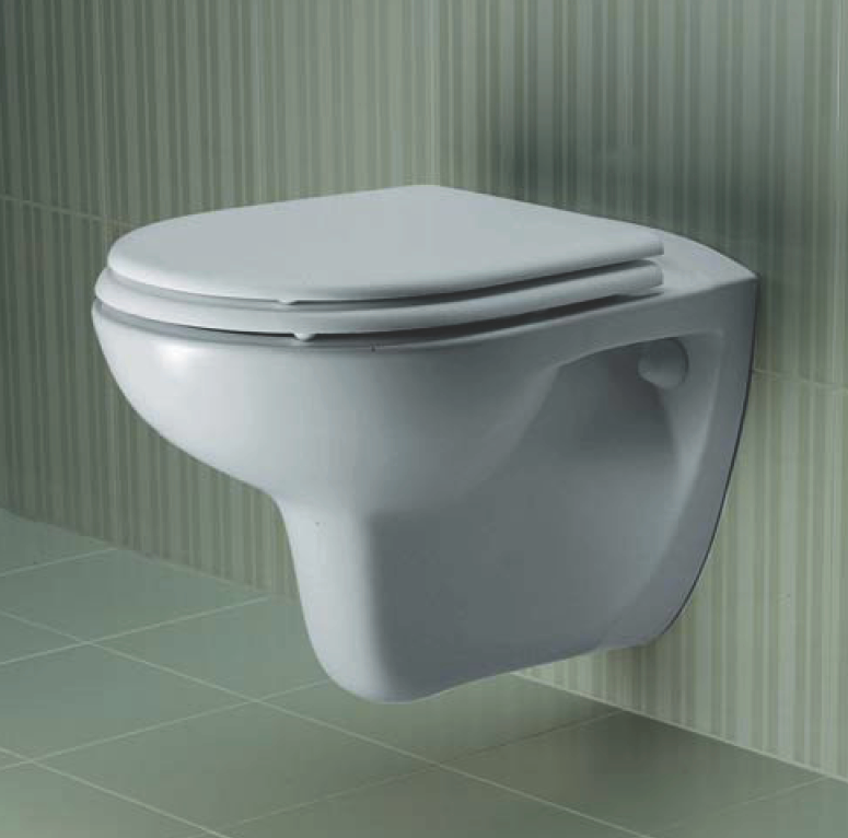 Ideal Standard WC-Sitz Ala – Verchromte Scharniere, Weiß, Für Standard-Keramik