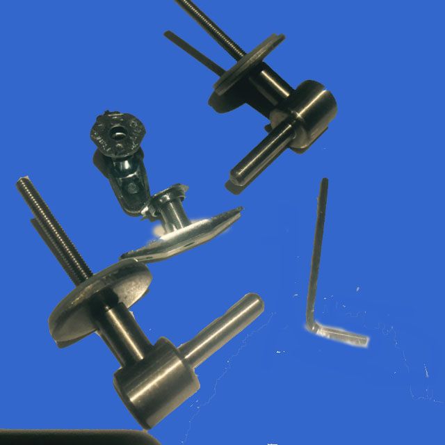 Ideal Standard White Seat Hinges EV28467 (POST 2008 Seats Only