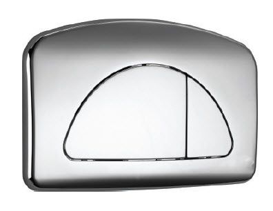 Ideal Standard T8828AA OLI FLUSH PLATE DOUBLE BUTTON DUAL CHROME 