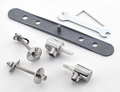 Ideal Standard Washpoint slow closing Toilet seat hinges R6436AA