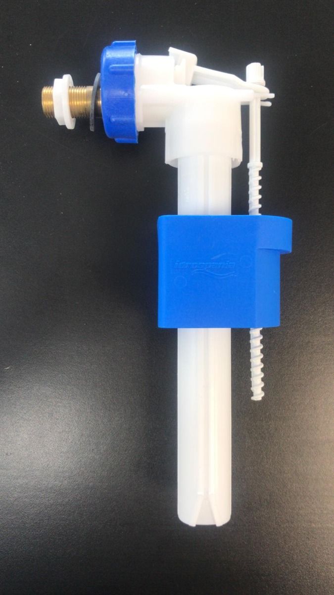 Idrols Toilet side entry Float / Fill valve 3/8 version Blue and White