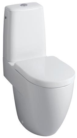 Keramag 4U Close-Coupled Toilet Seat and Cover - 203400 Soft Close