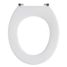 Pressalit Projecta 53011-BY3999 toilet seat without lid white polygiene