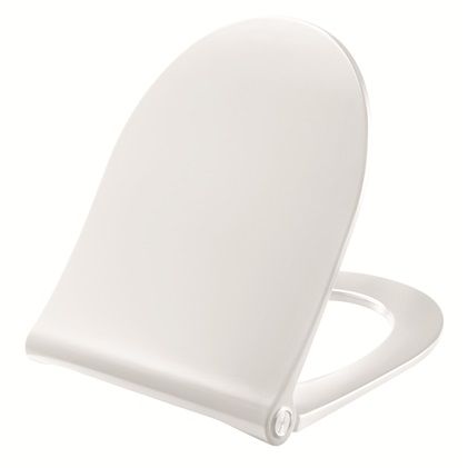 Toilet seat with soft close and lift-off incl. hinge in stainless steel Pressalit Sway D2 994