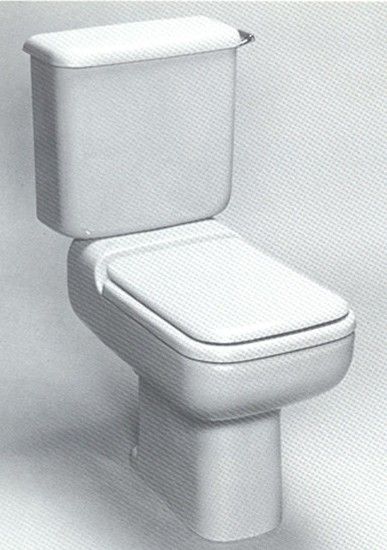 Replacement Ideal Standard Michelangelo Toilet Seat and cover with Hinges White Replica
