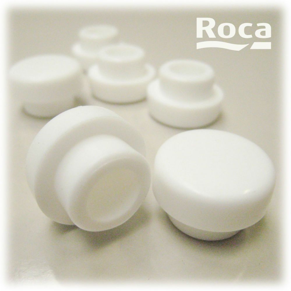 ROCA NEXO REPLACEMENT TOILET SEAT BUFFER SET WHITE BUMPERS AV0004700R