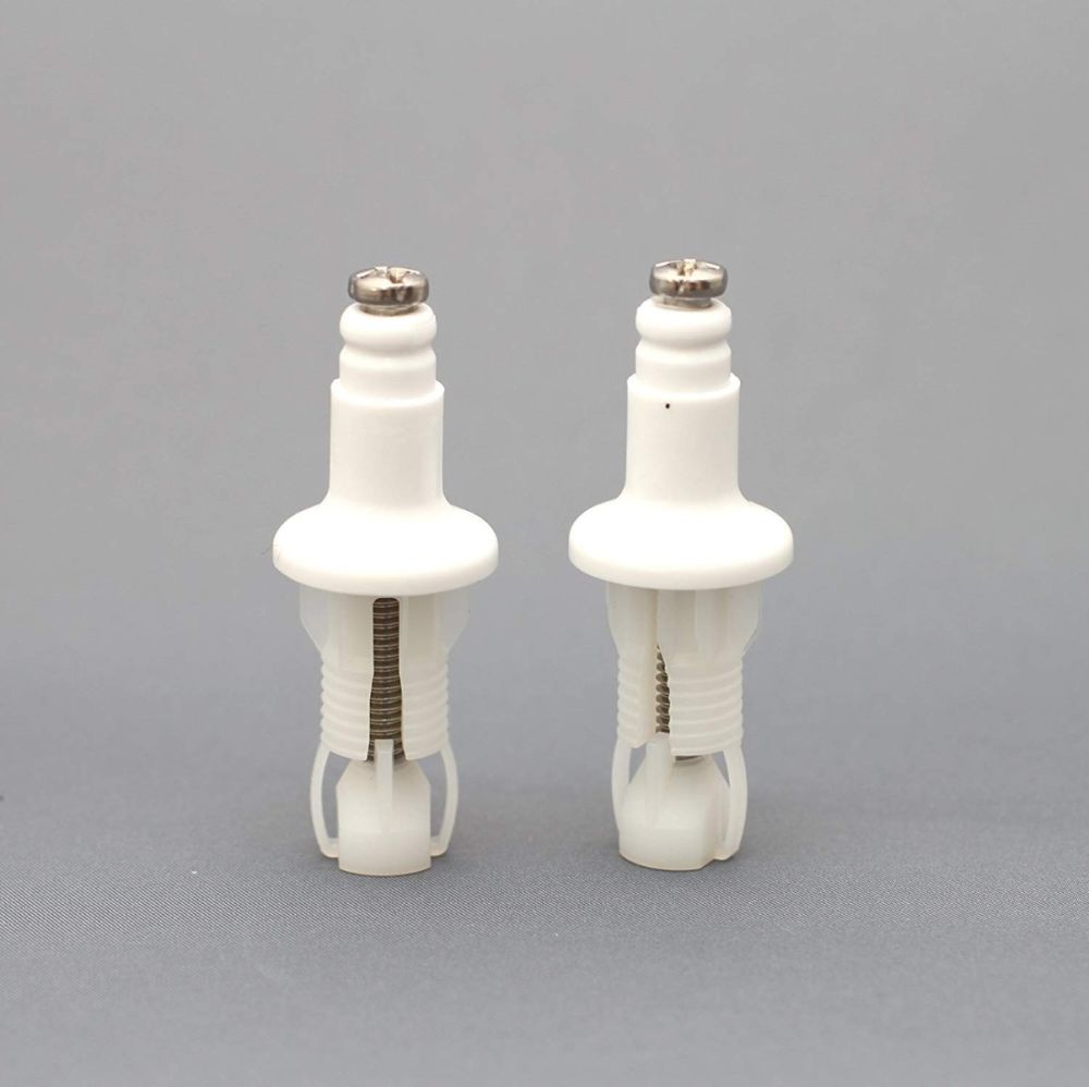 Roca AI0001800R Removable White Toilet Seat Fastener Replacement Kit