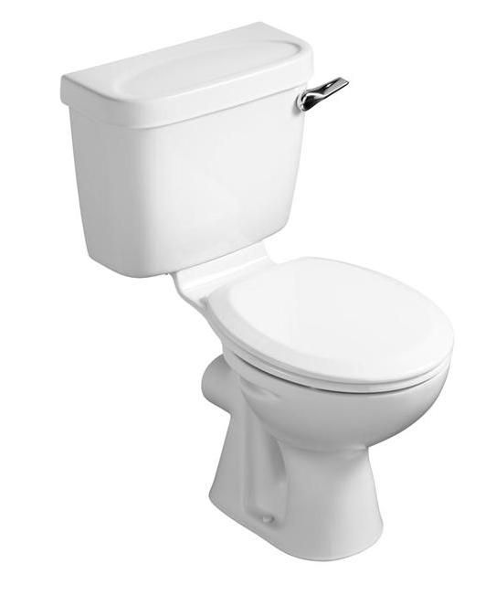 Armitage Shanks Lever / Handle Operated Toilet Cistern S392001 Universal close coupled bottom inlet cistern with syphon 