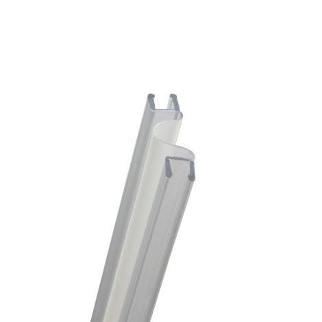 Shower Seal  transparent For glass thickness  5 mmLength: 1400 mm