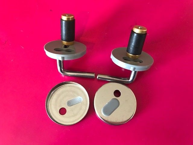 Serel 6706 Friendly Toilet Seat Hinges Standard Close Top Fixing/Fittings for Serel 2276100002 150400300170