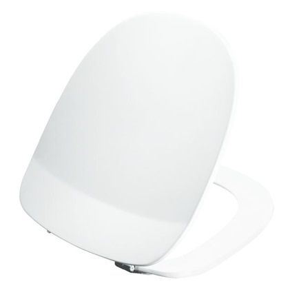 Standard Round toilet seat and Cover with hinges in stainless steel 79