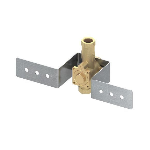 TECE box urinal flush valve housing for brick wall with retaining clip Cartridge included 9.370.
