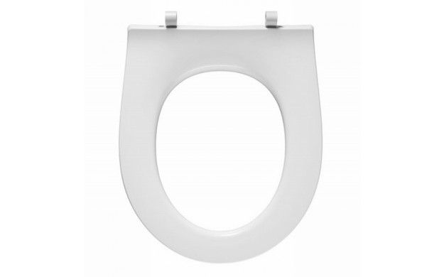 Standard toilet seat without cover 