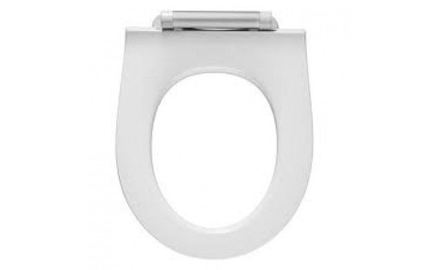Toilet seat without cover with soft close with hinge Polygiene, Seat selection by measurement, OR  Find the right toilet seat using measurements