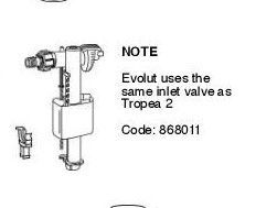 Oli / Valsir Low Level  868011 T2/Ev. float valve kit (2004-2012) S  VS0868011 