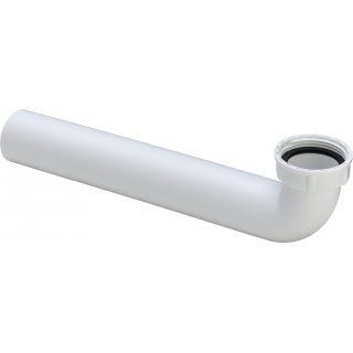 Viega 106966 drain elbow assembly 791-880 white in G1 1 / 2x40x270mm plastic