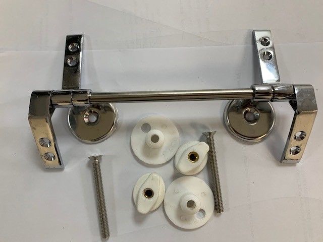 Wooden toilet seat shop hinges