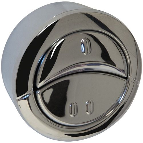 WIRQUIN Dual Flush Button New Model 48mm Diametre Grey Backnut