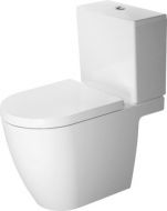 Duravit ME by Starck Toilet seat and cover with Fittings  soft Close 0020190000