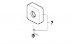 Roca - Colum Wall Mount Kit With Vict / Loft Roca shower Mixer Refill - Column - Shower - Special Parts. Spare parts of shower columns. Ref. AG0118500R