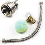 Roca / Jika angle valve and connecting hose 300mm AV0027400R for Roca Duplo and Roca Pro