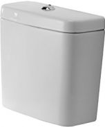 Duravit D CODE Toilet Cistern with Dual Flush mechanism, chrome 0927300004