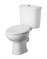Ideal Standard Sottini Toilet Seat E863001 White  Fiori/Oracle toilet seat and cover and Chrome Hinges
