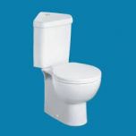Ideal Standard Space Corner Toilet Seat and Cover with Hinges to Fit all Old and New Models E709101 Old English