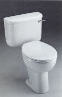 Ideal Standard Studio Toilet Seat in Cream code under cistern lid is 825