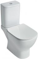 Ideal Standard Tesi New Thin Toilet Seat & Cover, Standard-Close T352801