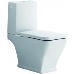 Keramag Era 574510 toilet seat with white 