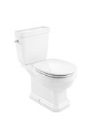 Roca Carmen close-coupled Rimless WC with dual outlet A3420A7000