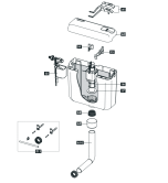 Schwab exposed flushing cistern 