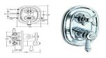 Ideal Standard Sottini Shower Valve Trevi Traditional built-in thermostatic shower valve E3115AA