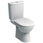 Twyford E100 Close coupled toilet pan and Cistern E11148WH /  E12590WH