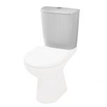 Twyford Visit Cistern and fittings with dual flush litres, push button GT2611WH