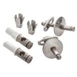 Ideal Standard Toilet Seat Spares Wash point Seat Hinges Standard Close R6437AA  Chrome Ideal Standard Spares