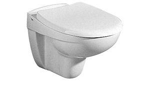 Keramag Virto Toilet Seat and Cover with fittings 573045068 Pergamon