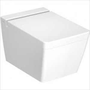 Vitra Frame Toilet Seat Soft Closing, Top Fixing, White 96-020-009