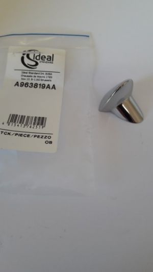 A909927AA/A963819AA Ideal Standard pull knob M4, CERAMIX, CHROME Ideal Standard Basin Tap Spares