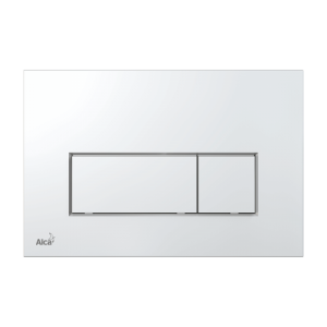 ALCAPLAST M571 FLUSH PLATE FOR PRE-WALL INSTALLATION SYSTEMS, CHROME-POLISHED